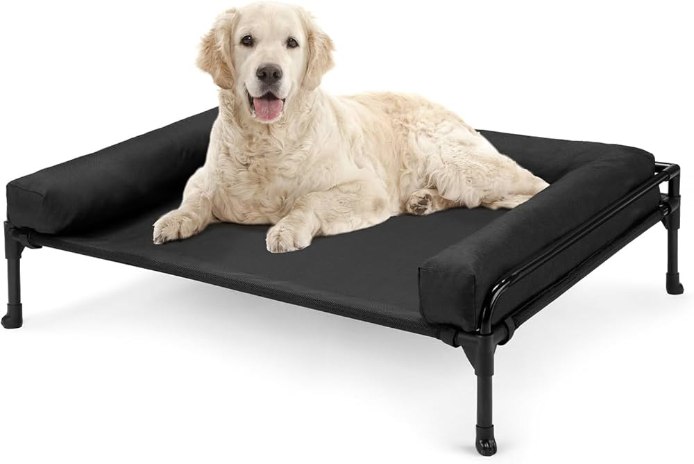 Veehoo Cama Elevada para Perros - Cama Cot Refrescante para Exteriores para Perros de Tamaño Gra... | Amazon (US)