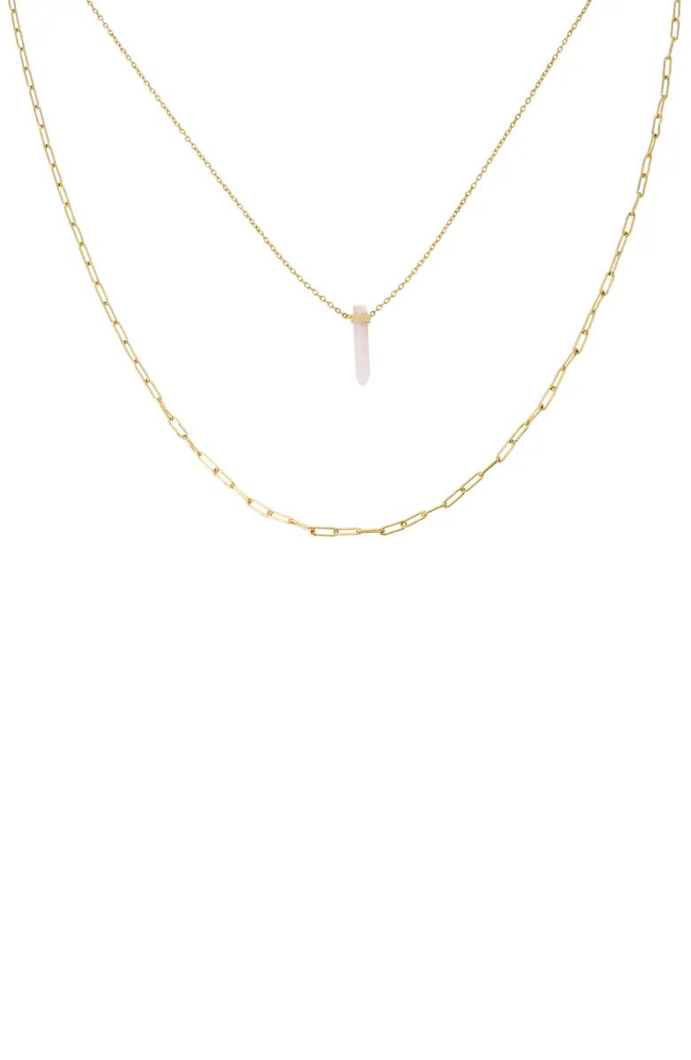 Convertible Layered Pendant & Chain Necklace | Nordstrom