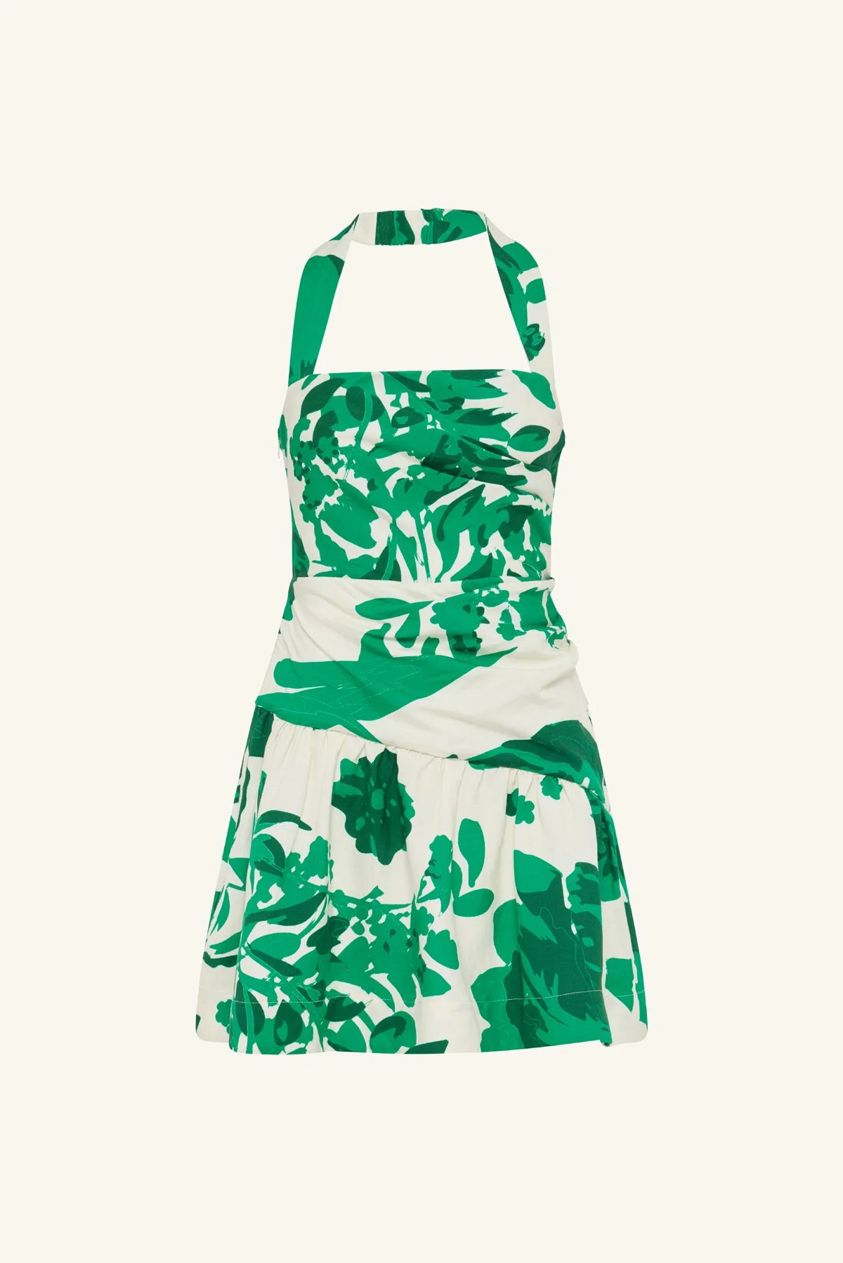 Joni Halter Draped Mini Dress | Cedar Blossom | Dresses | Shona Joy | Shona Joy
