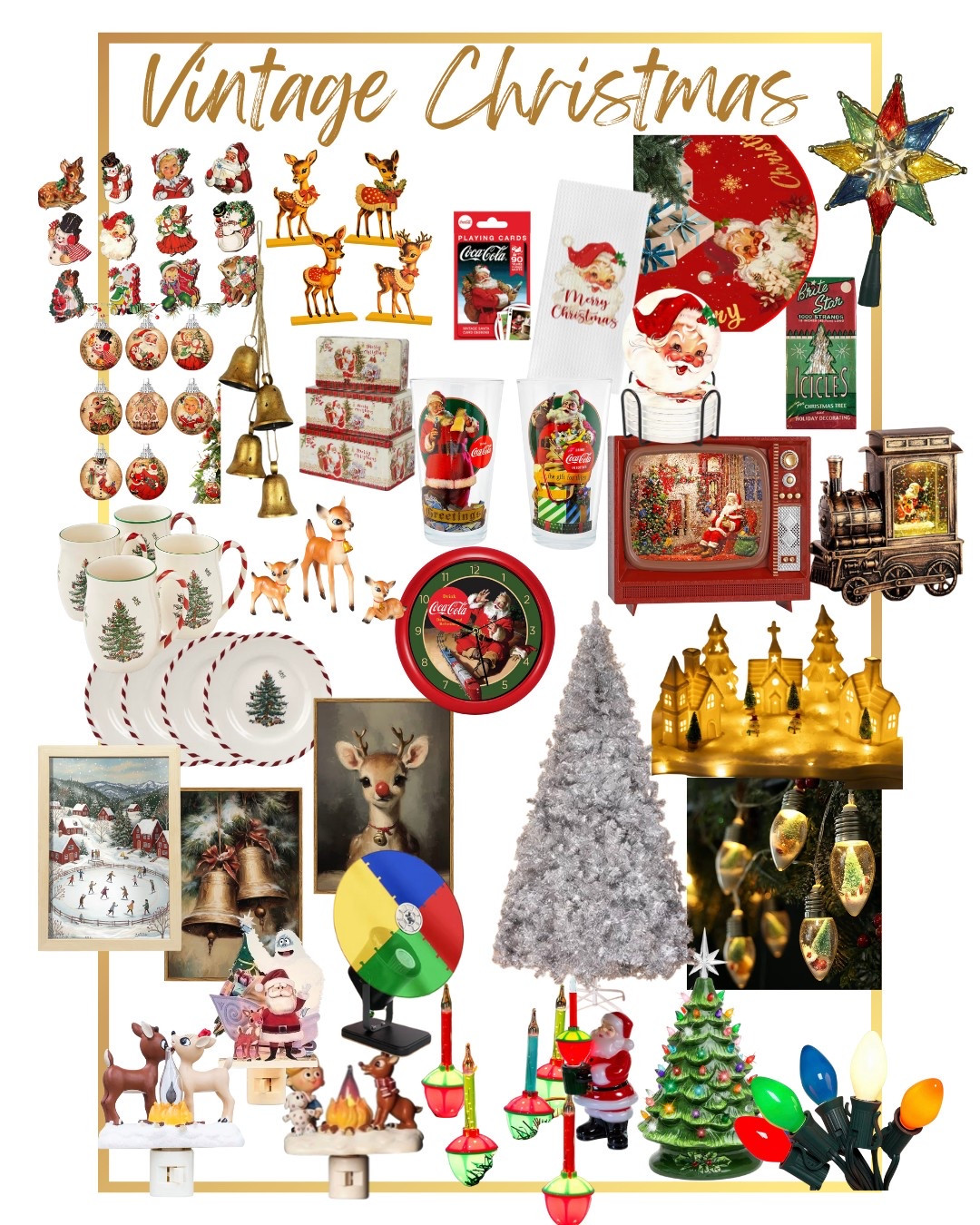 Vintage Christmas
Old Christmas Favorites 
The Good Christmas Days 

#LTKSeasonal #LTKFamily #LTKHoliday