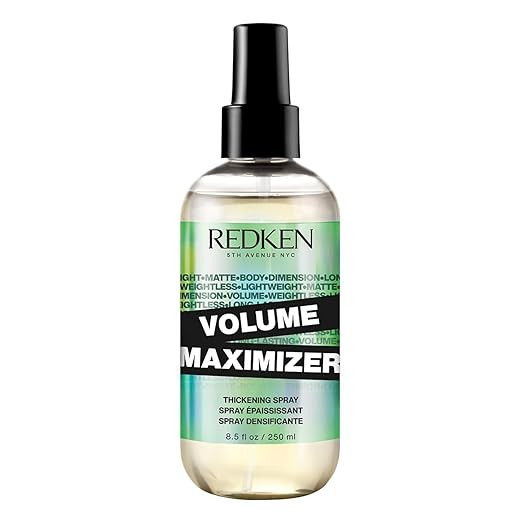 Redken Volume Maximizer Thickening Spray – Weightless Volumizing Spray For All Hair Types, Adds... | Amazon (US)