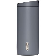 MiiR Flip Traveler 12oz - Double-Wall Vacuum Insulated with Leakproof Flip Lid, BPA-Free Stainles... | Amazon (US)