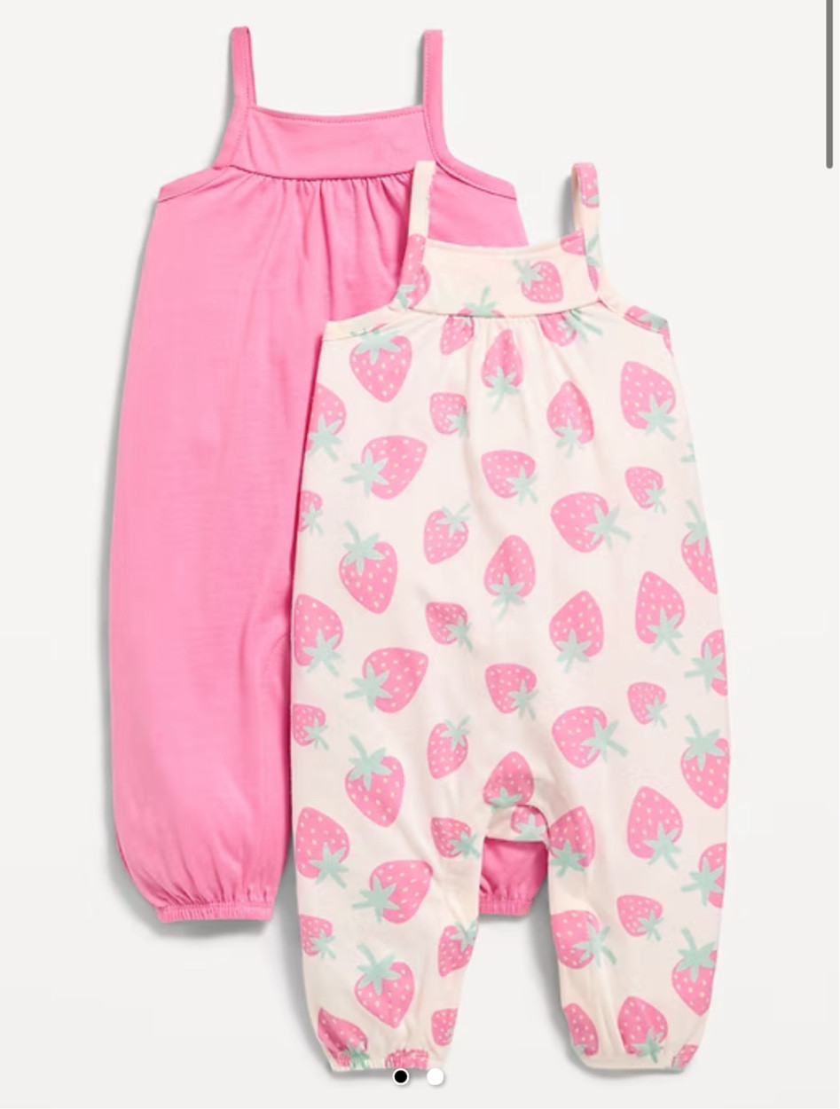 One of my favorites is on sale! Old navy has the CUTEST toddler jumpsuits for spring and summer! I am obsessed with the strawberry print one! They come in a 2 pack, such a good deal!

girl mom, toddler mom, old navy finds, summer clothes, girl clothes, toddler clothes, spring clothes for toddler, summer clothes for toddler, vacation clothes, vacation clothes for toddler, beach outfit


#LTKmomlife #LTKKids #LTKBaby