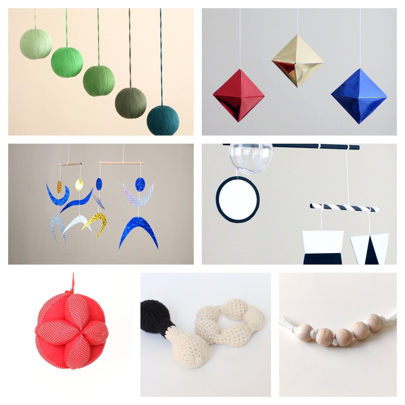 Box of Montessori Mobile, Gobbi Mobile, Munari Mobile, Montessori Ball, Dancer Mobile, Octahedron... | Etsy (US)