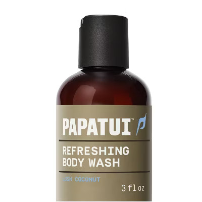 Papatui Men's Sulfate-Free Exfoliating and Hydrating Coconut Oil Body Wash - Lush Coconut - Trial... | Target