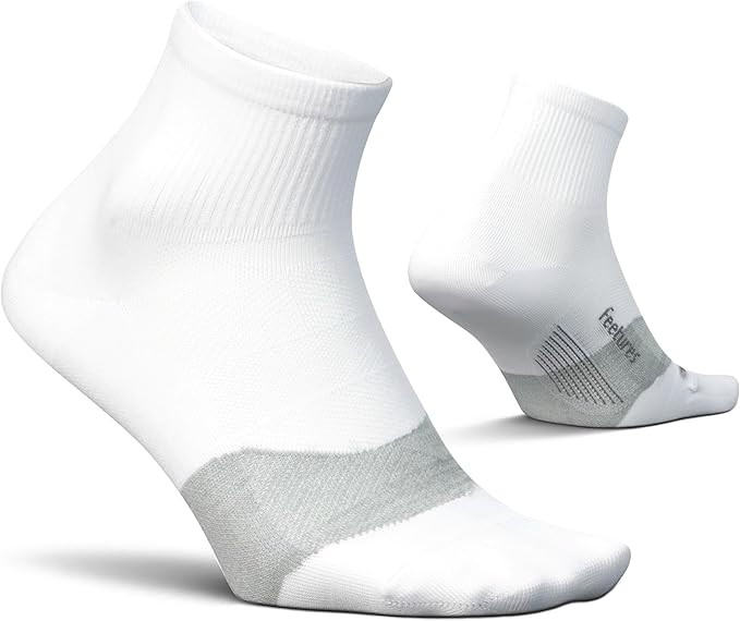 Feetures Elite Ultra Light Cushion Quarter - Sport Sock with Targeted Compression - (1 Pair) | Amazon (US)