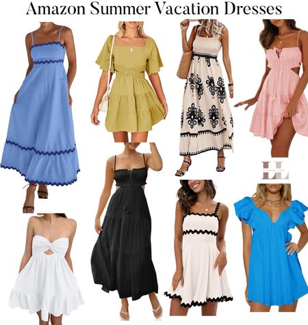 Summer dresses, Amazon finds, vacation style, resort wear, travel outfit, maxi dress, summer style, summer fashion, affordable, mini dress, beach dresses

#LTKfindsunder50 #LTKstyletip #LTKtravel