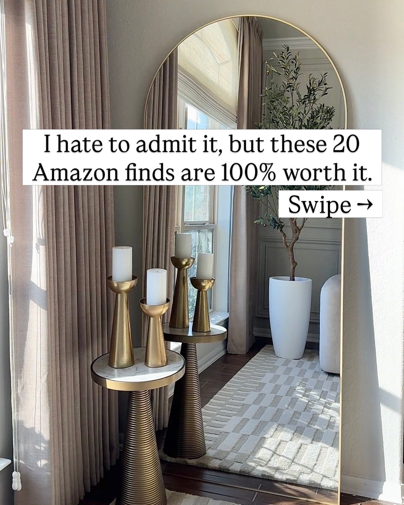 I hate to admit it, but these 20 Amazon finds
are 100% worth it…

#amazonhome #amazonfinds #budgetfriendlydecor #founditonamazon #neutralhomes

#LTKHome #LTKSaleAlert