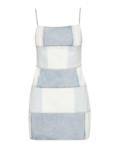 DENIM PATCHWORK DRESS | Steve Madden (US)