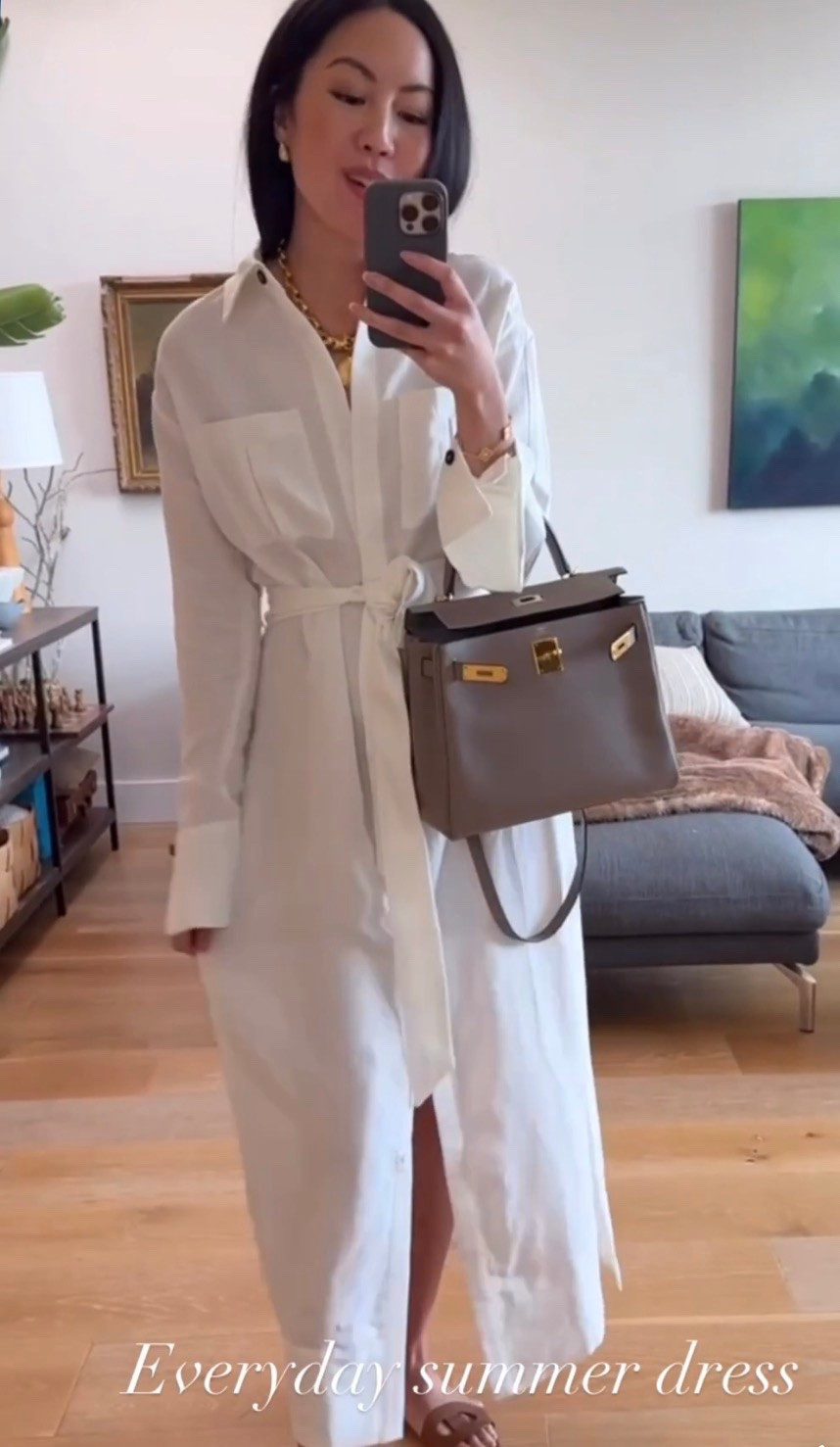 My favorite summer dress is on sale now! The white color is so perfect for hot summer days.

#belteddress
#KarenMillen
#shirtdress
#falldress
#summerdress

#LTKgrwm #LTKootd #LTKSeasonal