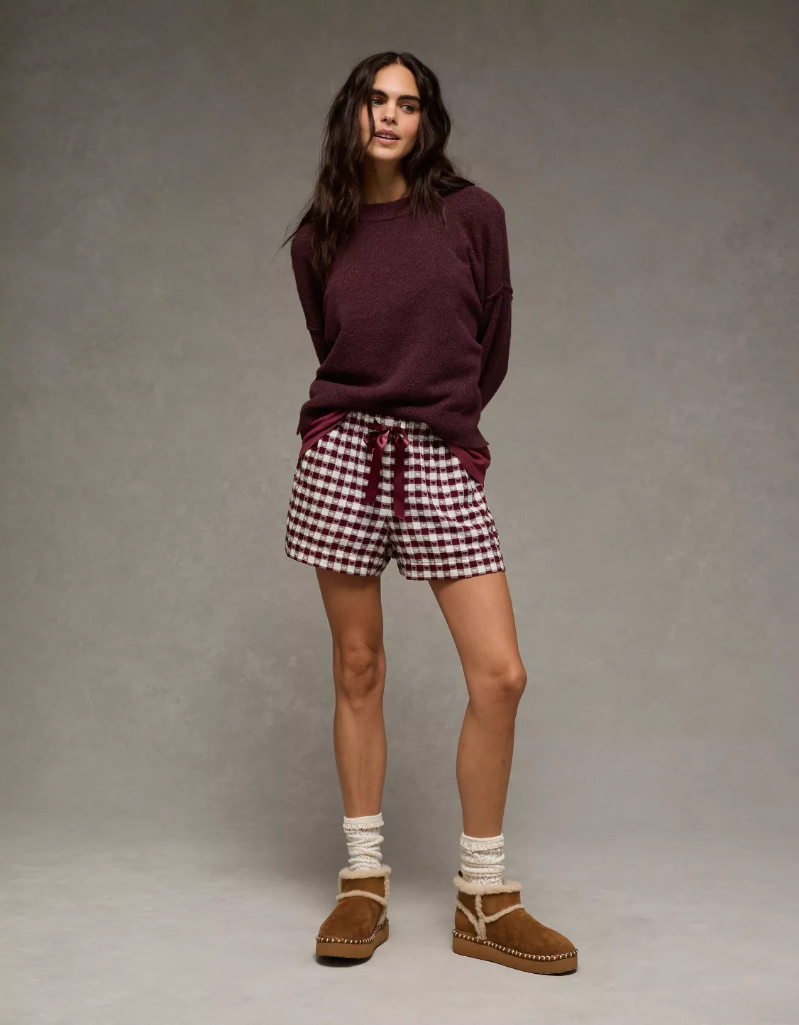 AE Flannel Boxer Sleep Shorts | American Eagle Outfitters (US & CA)