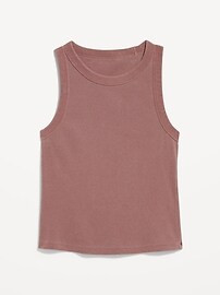 Snug Rib-Knit Crop Tank Top | Old Navy (US)