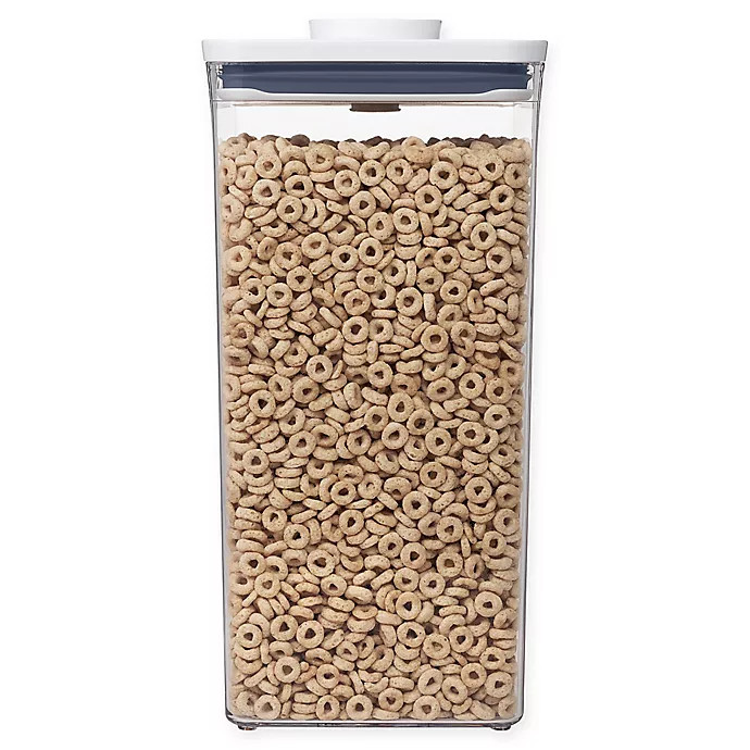 OXO Good Grips® Square Tall 6 Qt. Food Storage POP Container in White | Bed Bath & Beyond