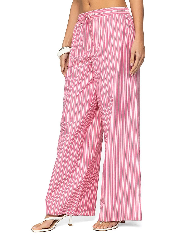 Edikted Maggy Striped Wide Leg Pants | Bloomingdale's (US)