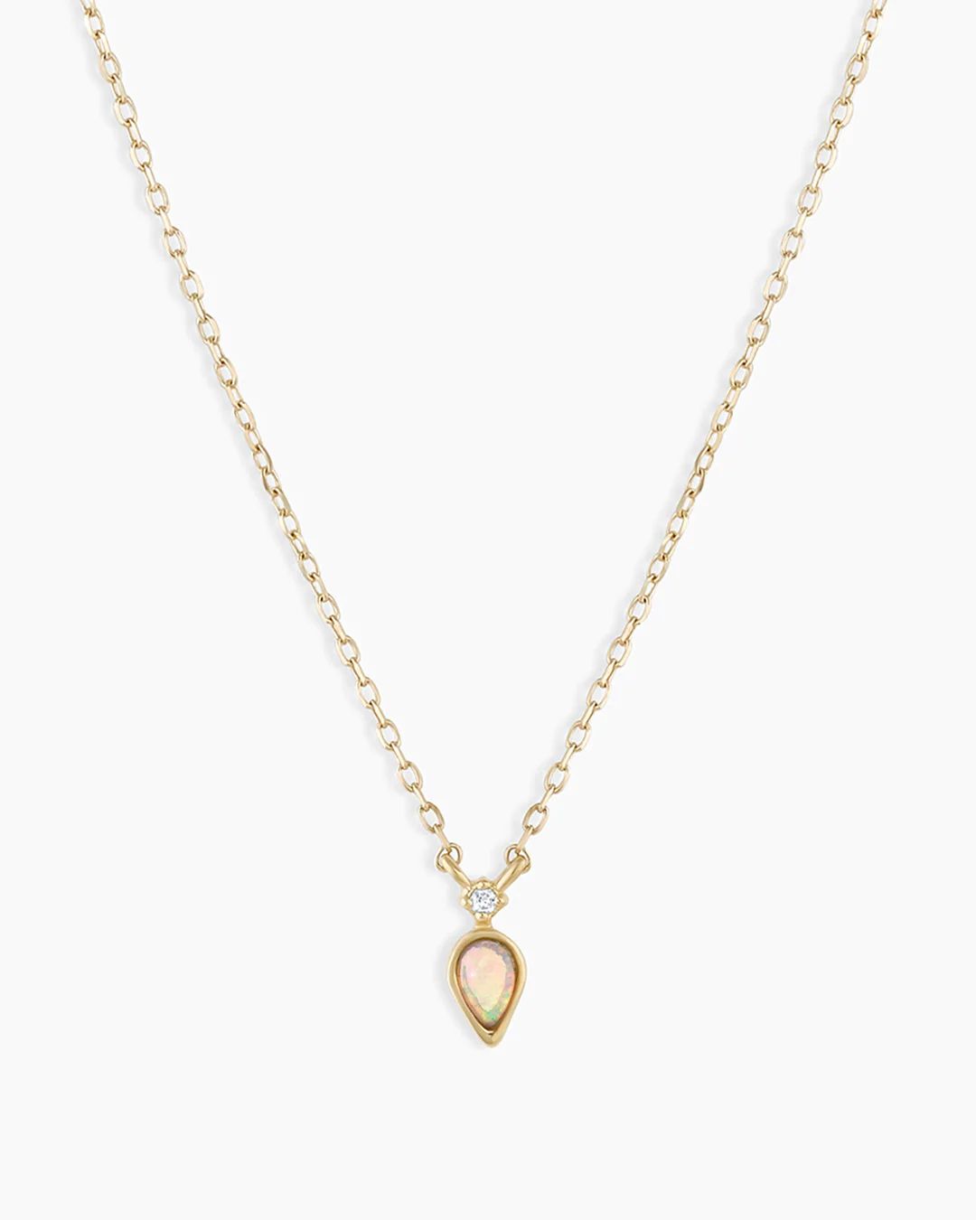 Diamond and Opal Necklace | Gorjana