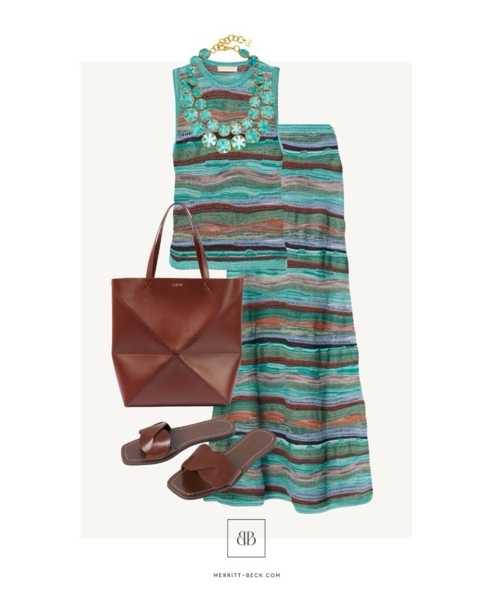 Obsessed with this multicolor knit set! A piece you can wear now and later as we head into the fall season 🙌🏻 

#LTKShoeCrush #LTKStyleTip #LTKItBag
