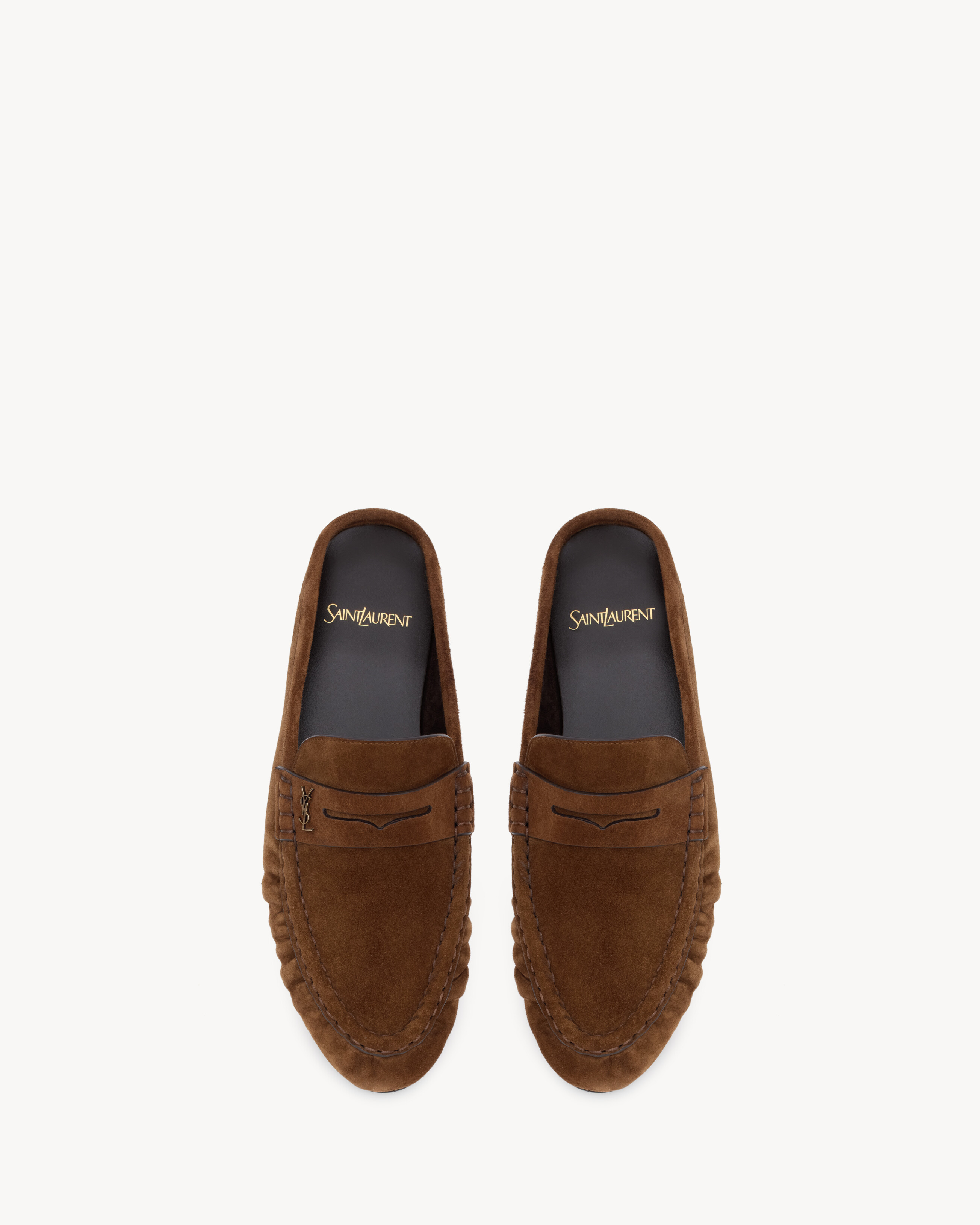 LE LOAFER mules in suede | Saint Laurent Inc. (Global)