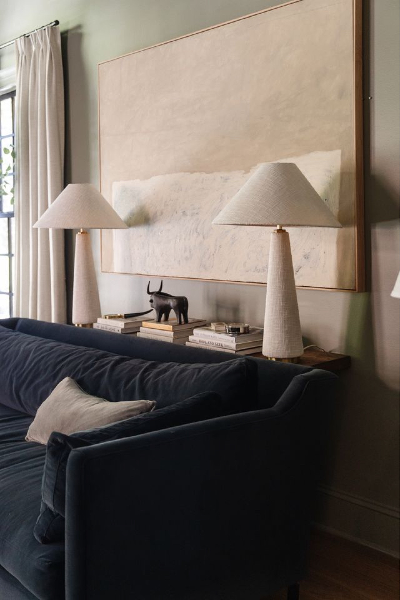 Borrowed this console table from the bonus room, but seeing these stunning lamps from Anthropologie in the living room has me searching for another one so I can keep them here! 

@Anthropologie 
#AnthroPartner

#LTKHome #LTKStyleTip #LTKFamily