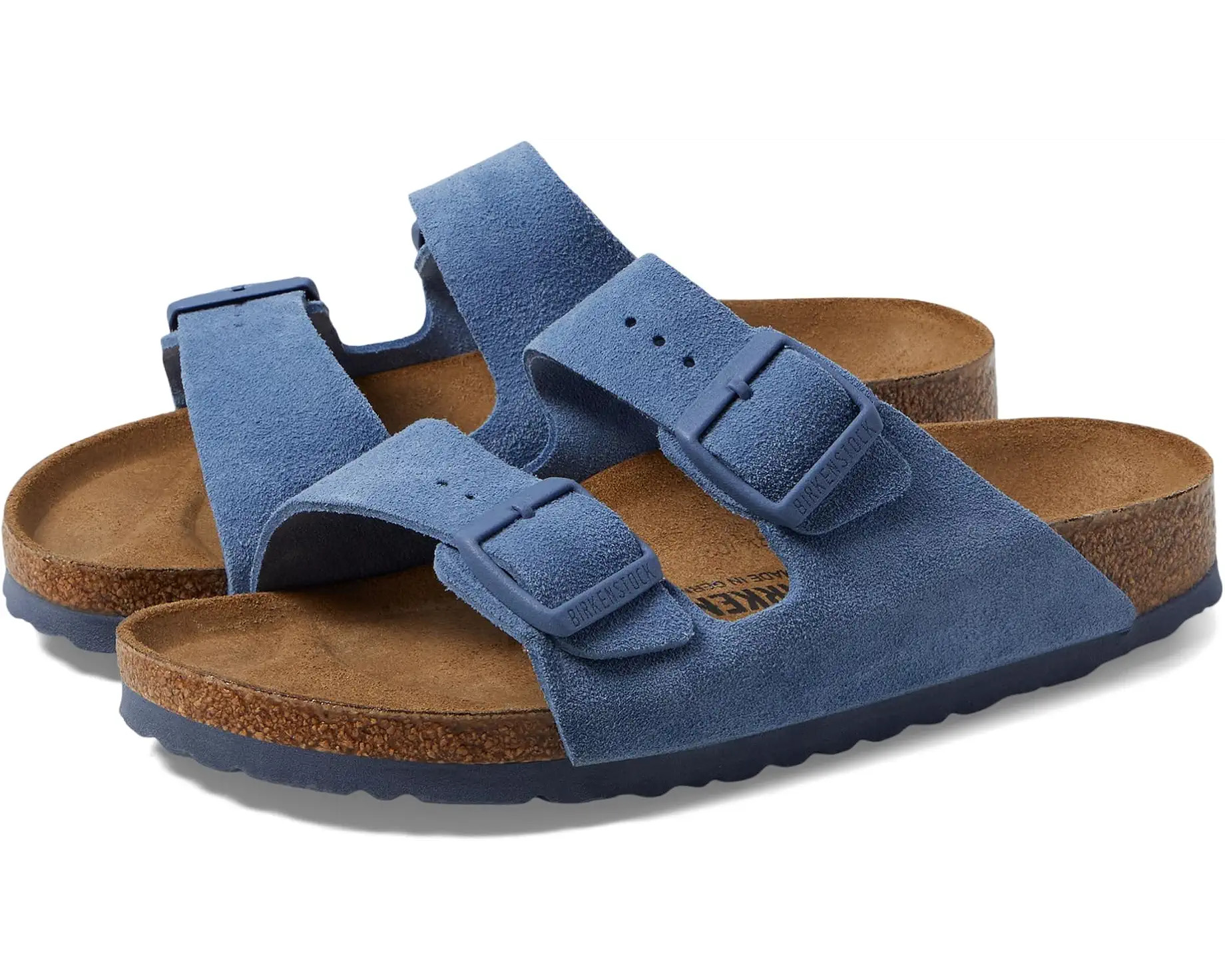 Birkenstock Arizona Soft Footbed - Suede (Women) | Zappos