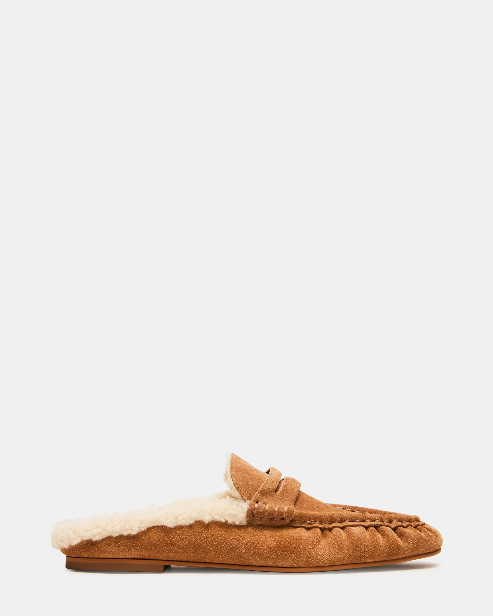 RAFE FAUX FUR TAN SUEDE | Steve Madden (US)