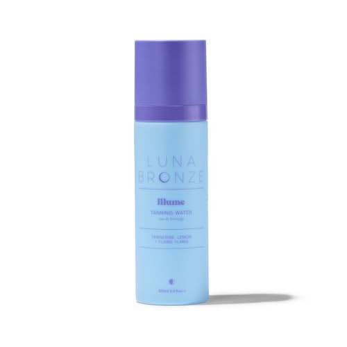 Luna Bronze Illume Tanning Water - Liquid, Natural & Organic, Vegan Friendly, Cruelty Free, For All Skin Tones, Light-Medium Glow, Hydrating & Nourishing | Amazon (US)