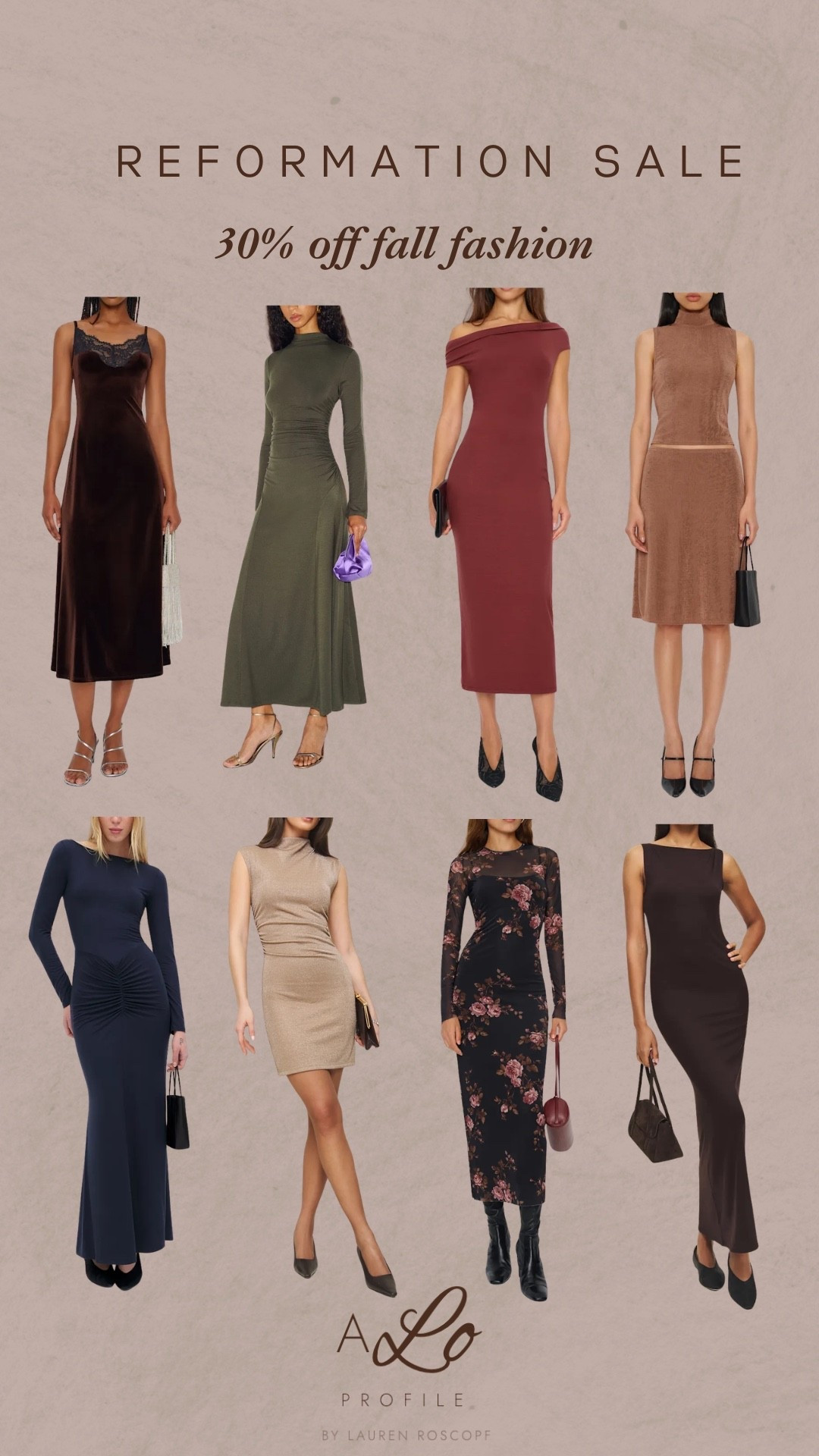 Reformation sale! They rarely do sales and are currently doing 30% off right now!!