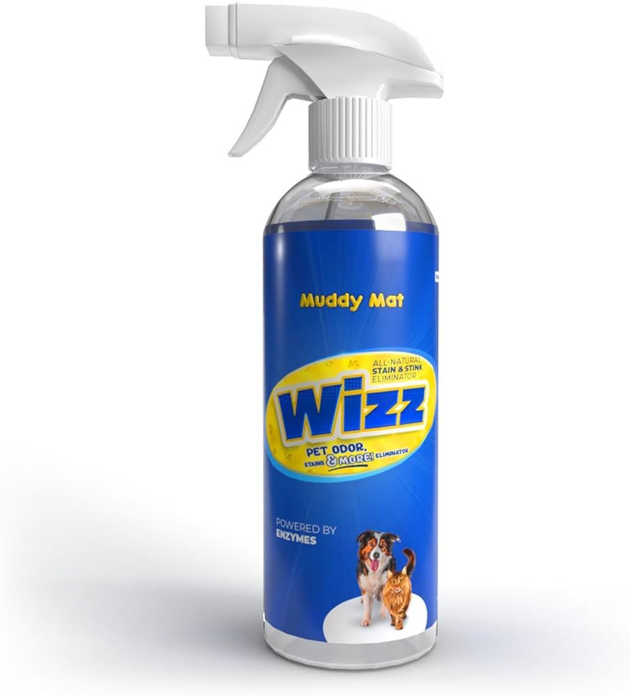 Muddy Mat® Wizz Stain & Odor Remover for strong odor of Cat & Dog Pee, Pet urine odor eliminator... | Amazon (US)