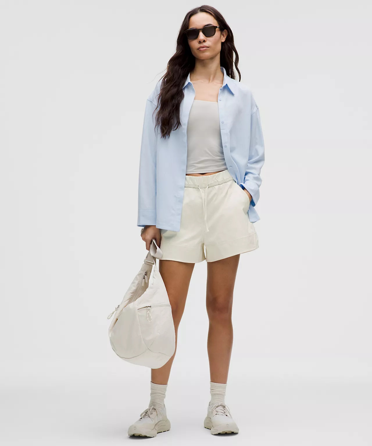 Cinchable Waist High-Rise Woven Short 3.5" | Lululemon (US)