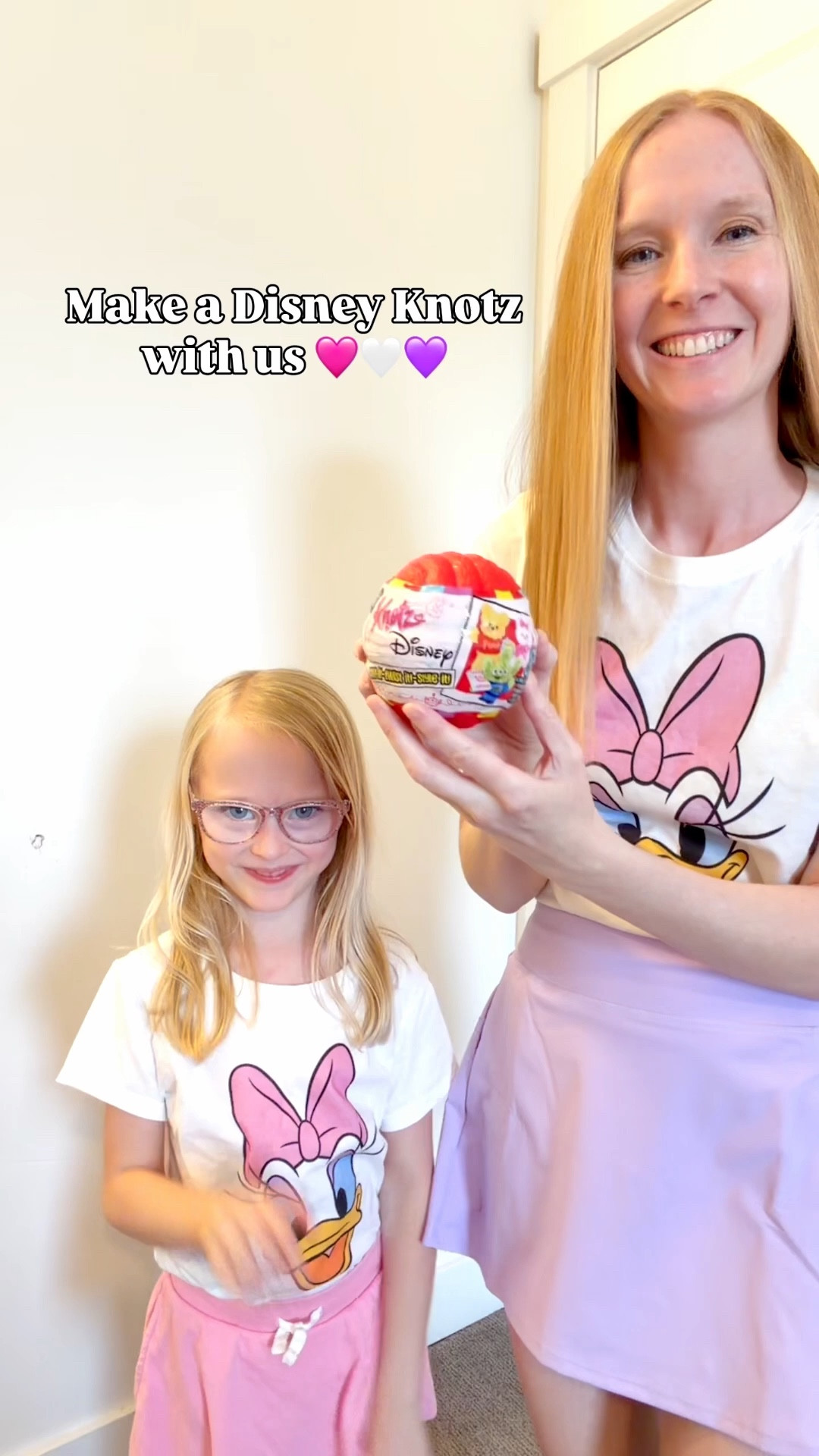 Make a Daisy Duck Disney Knotz with us! Also, we are loving these Daisy Duck outfits we put together 🩷🤍💜

#LTKgrwm #LTKKids #LTKootd