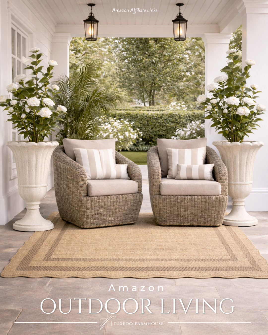 Amazon outdoor finds I’m loving right now 🤍
From the wicker chairs to the classic urn planters—these pieces instantly elevate your porch.
All linked for you ✨ #LTKhome #LTKfinds #amazonhome 

 #LTKSeasonal #LTKHome #LTKSaleAlert