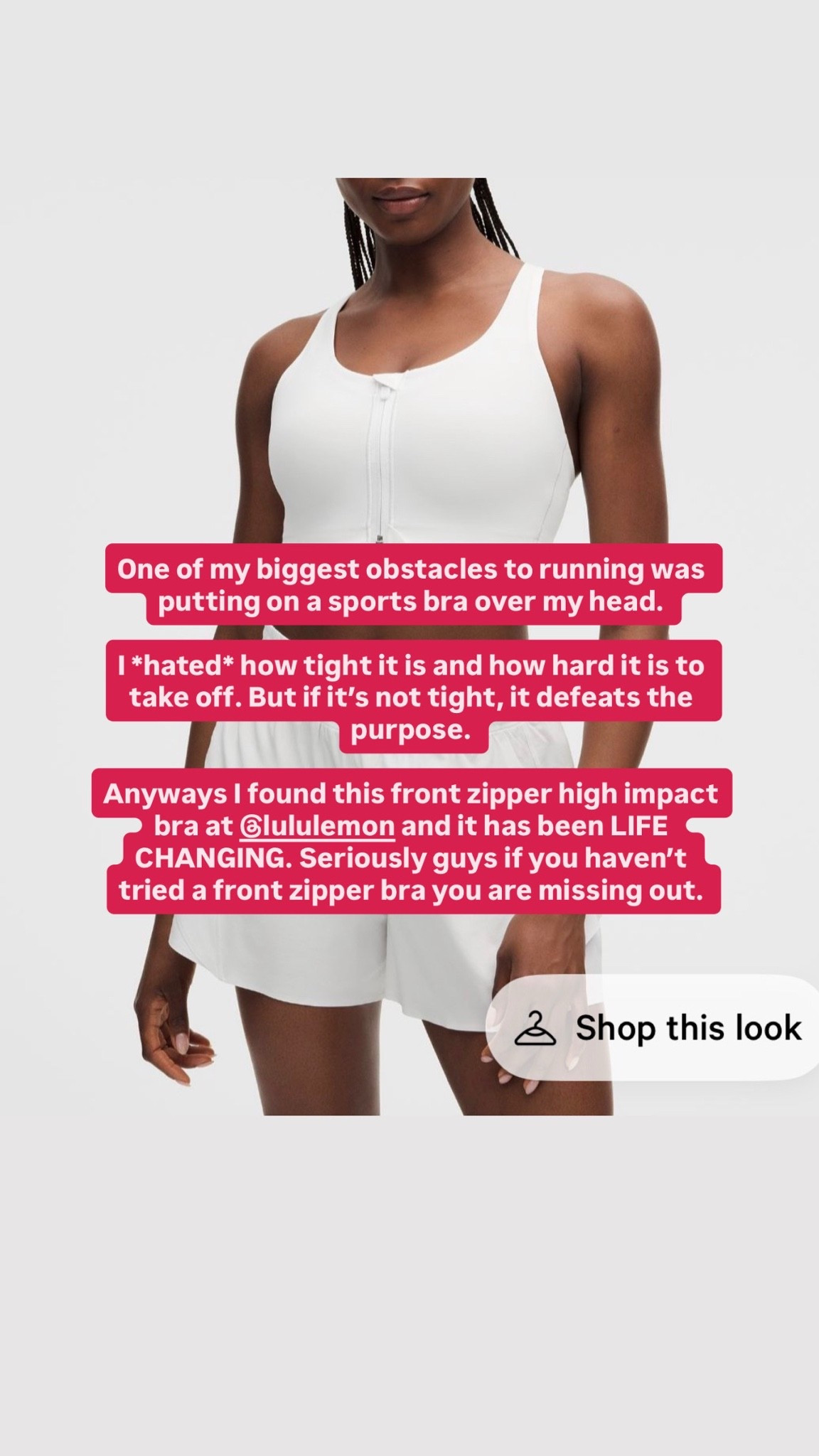 Lululemon high impact bra

#LTKpetite #LTKcanada #LTKfitness