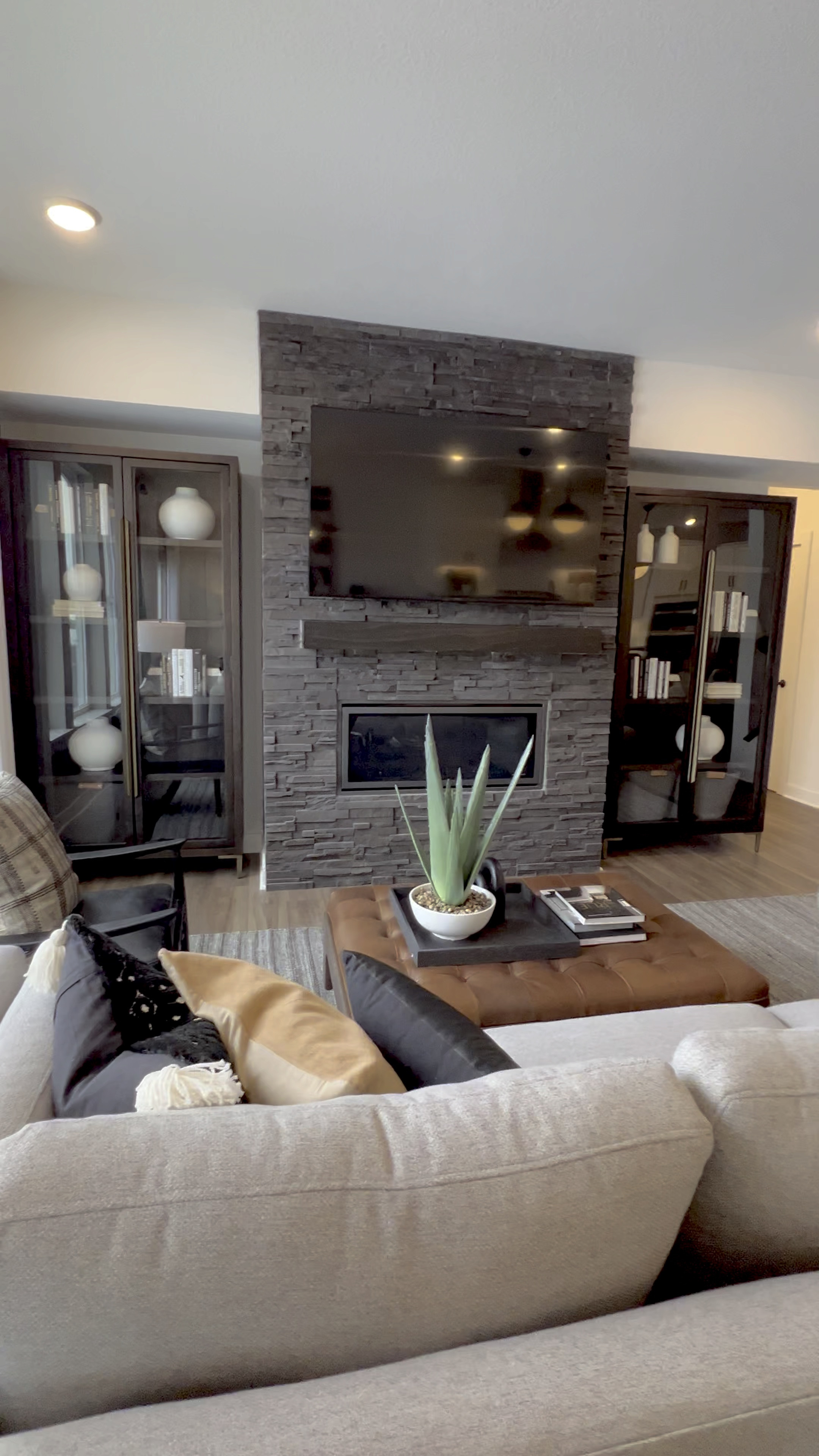 Living room, decor, furniture, book case, coffee table, couch, vase, book. 

#LTKunder100 #LTKhome #LTKunder50