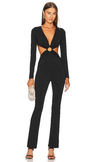 x REVOLVE Zyon Jumpsuit in Black | Revolve Clothing (Global)