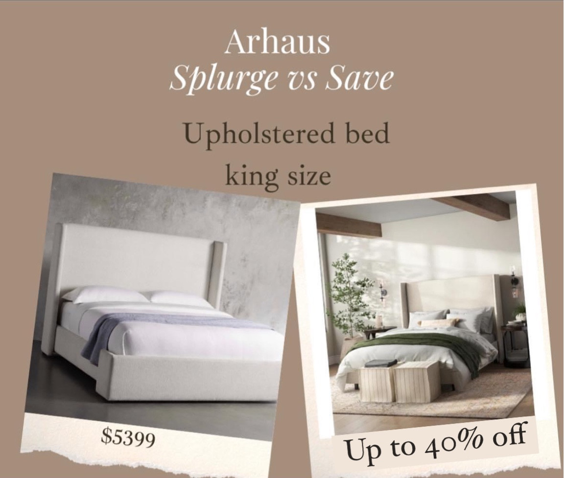 Group favorite wingback bed is on major sale! Available in all sizes & many different colors  