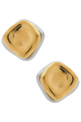 Amber Sceats Zylan Stud Earrings in Gold & Silver from Revolve.com | Revolve Clothing (Global)