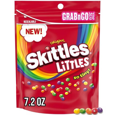Skittles Littles Original Fruity Chewy Mini Candy - 7.2oz | Target