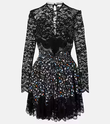 Floral lace minidress | Mytheresa (US/CA)
