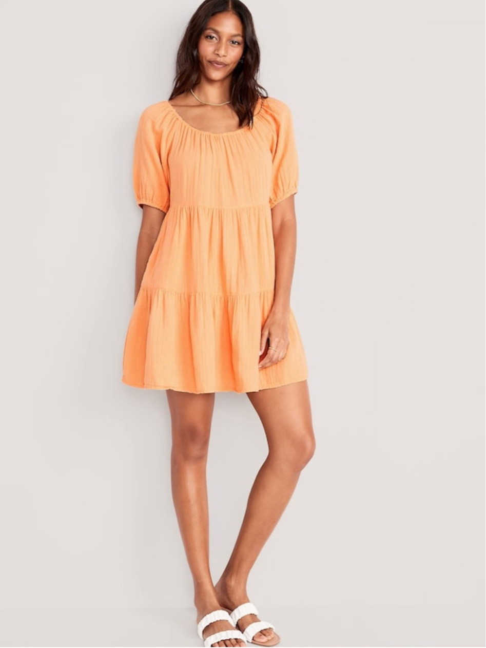 Women’s Summer dress in bright orange 

#LTKSeasonal #LTKFind