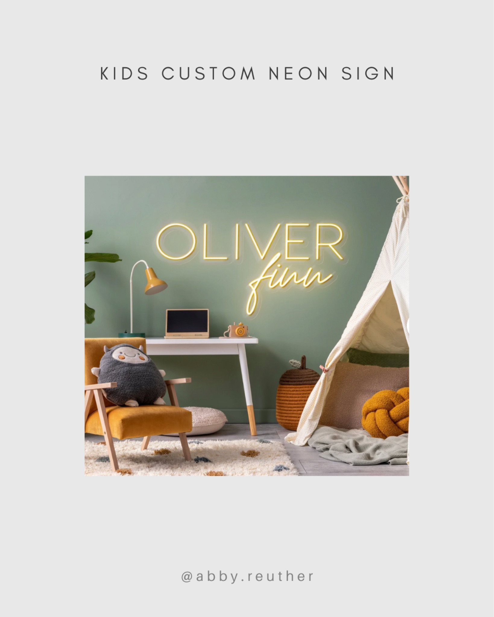 Kids name sign, neon sign, kids decor, playroom, custom sign, kids bedroom decor, etsy find, home decor

#LTKkids #LTKbaby #LTKhome