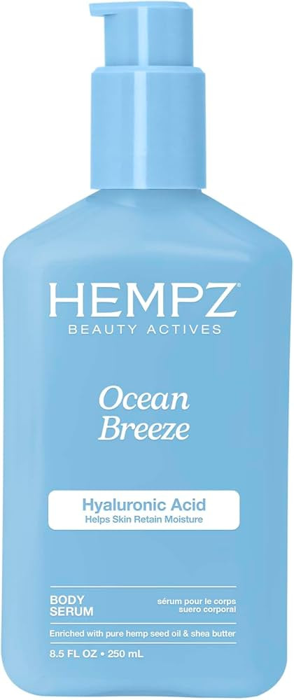Hempz Ocean Breeze Body Serum with Hyaluronic Acid, 8.5 fl.oz. | Amazon (US)