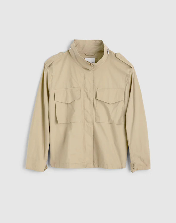 Field Jacket in Washed Poplin | Madewell