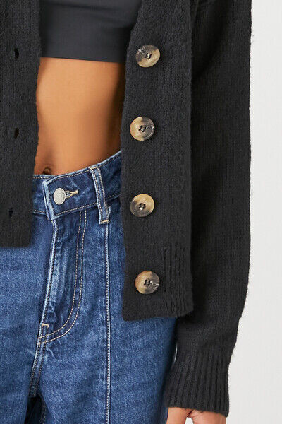 Cropped Cardigan Sweater | Forever 21 (US)