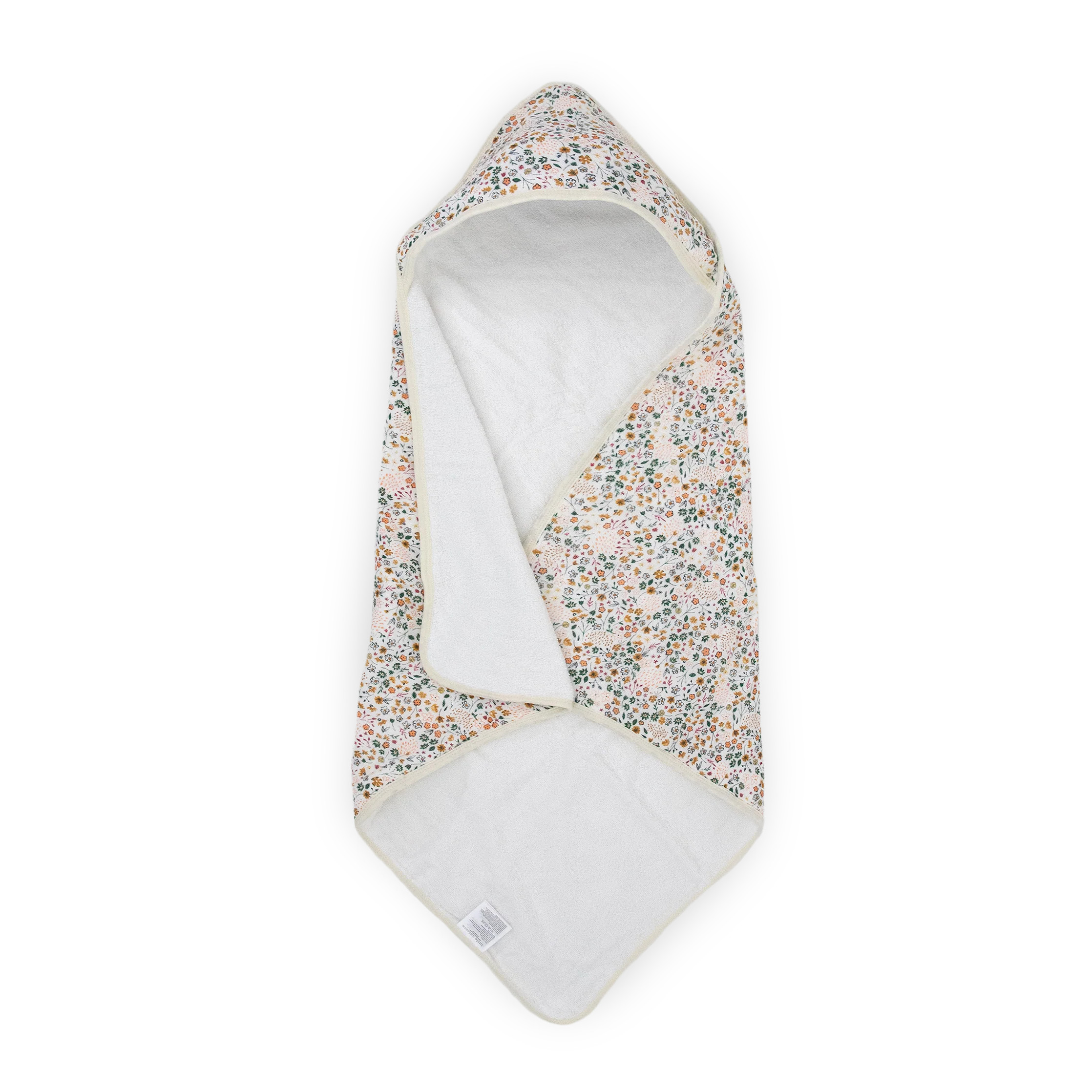 Infant Hooded Towel - Pressed Petals | Little Unicorn