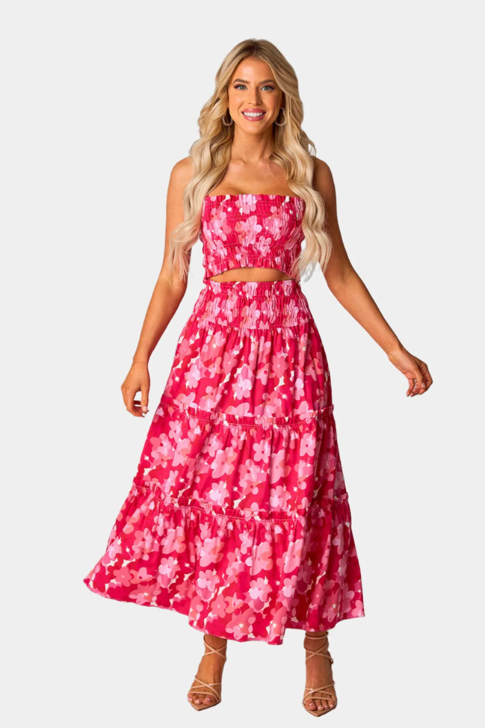BuddyLove | Tamra Smocked Two-Piece Set | Posies | BuddyLove