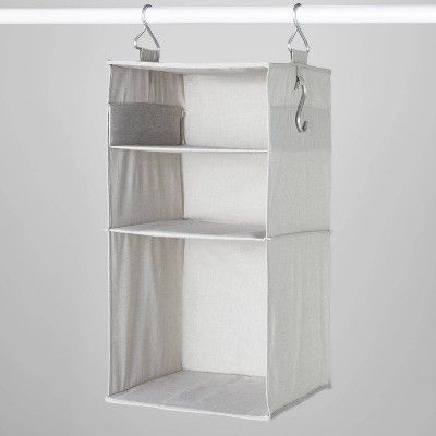 Hanging Fabric Storage Organizer Gray - Brightroom™ | Target