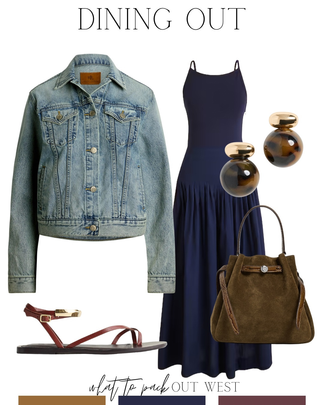 What to pack out west mapping 

#LTKStyleTip #LTKSeasonal #LTKOver40