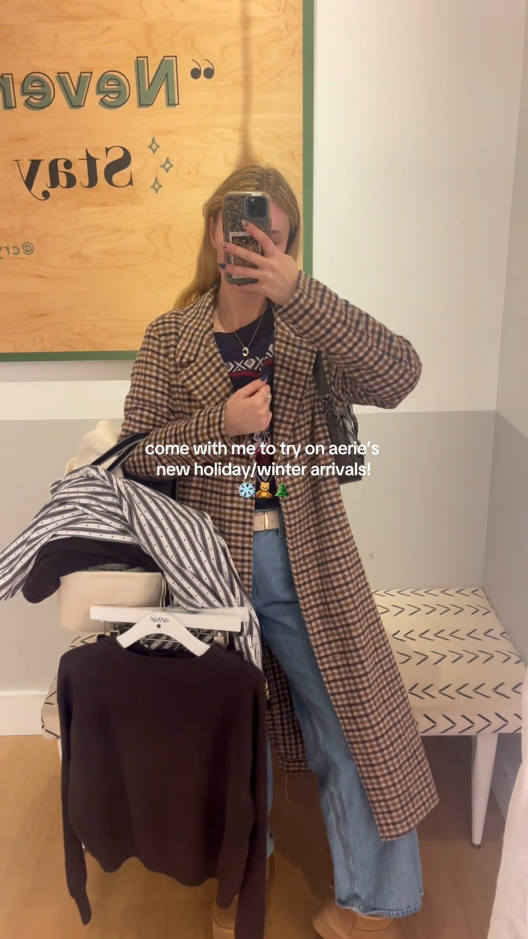 aerie holiday/winter new arrivals try on!✨💞👜

#LTKHoliday #LTKGiftGuide #LTKSeasonal