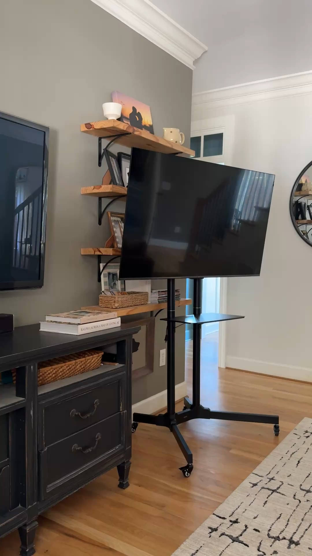 #ad Ready for at home tailgating with this mobile tv cart from @Wayfair. 
#wayfair #wayfairpartner