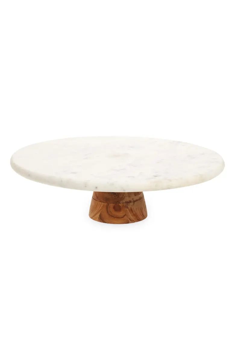 Marble & Acacia Wood Cake StandNORDSTROM | Nordstrom