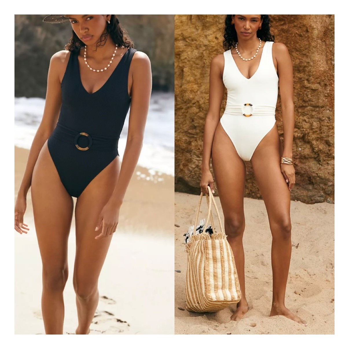 Of a bathing suit is elegant, this is it

#LTKOver40 #LTKSeasonal #LTKSwim